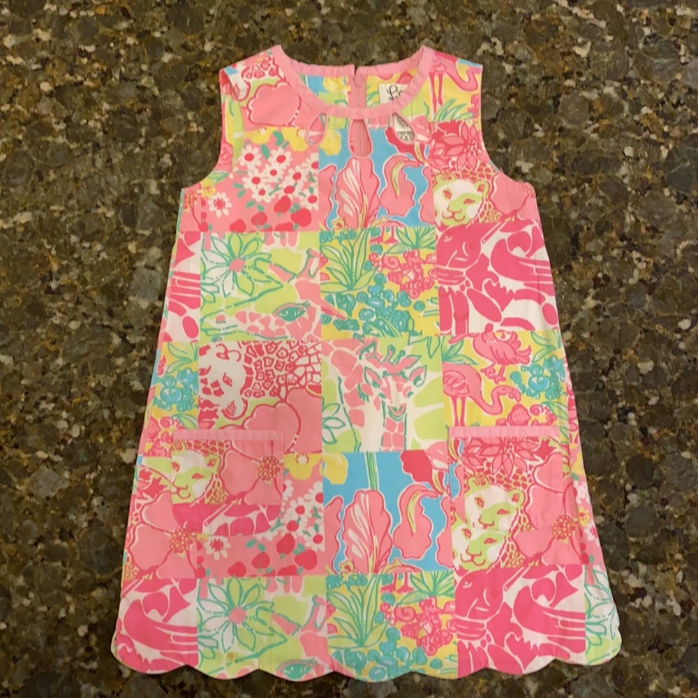 Lilly Pulitzer Girls 4 shift Dress